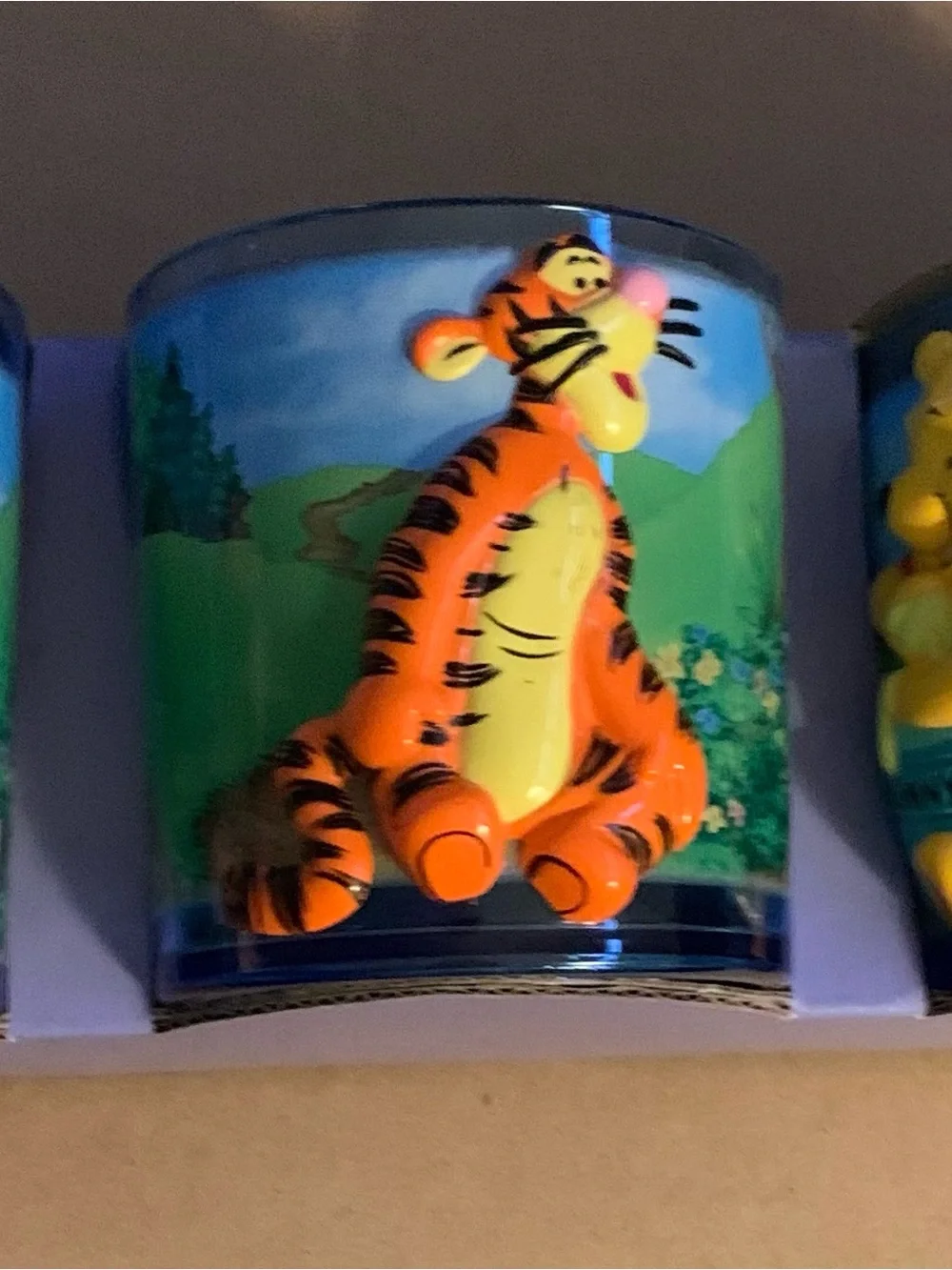 Disney Blue Gradient 3D Mug Set Packaging